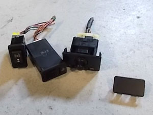 b13 cruise control, power mirror, dimmer, blank cover switches